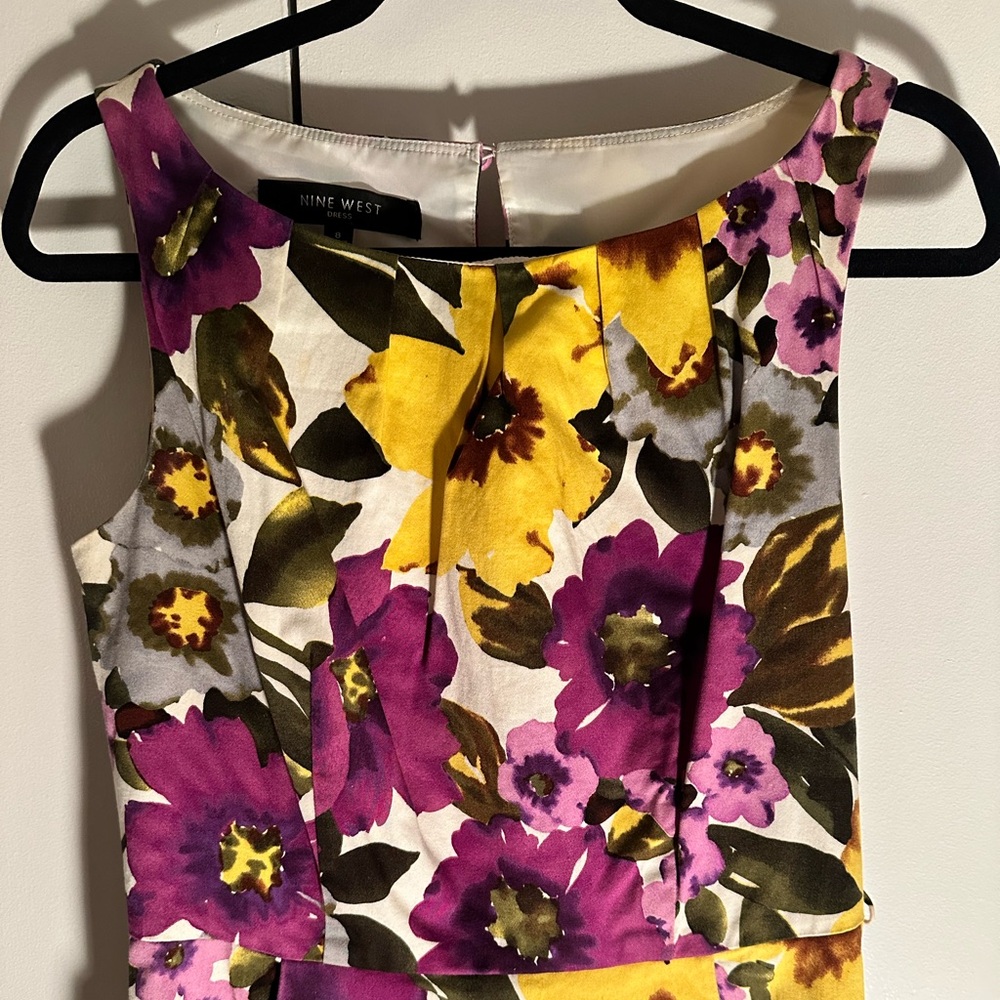 Nine West Spring Floral Dress